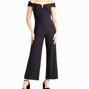 NWT Black Off-Shoulder Jumpsuit